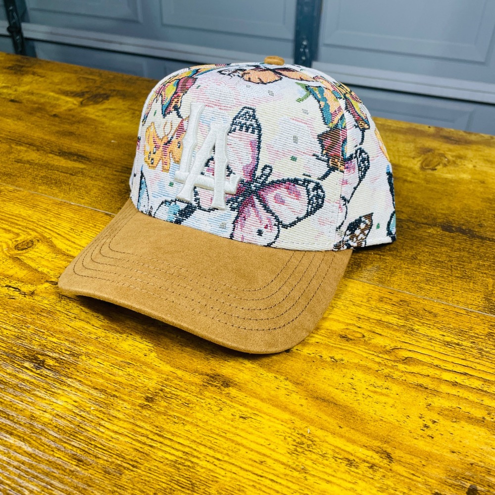 LA Dodgers American Needle Hat Unisex OSFM Butterfly Tapestry Cap NWT